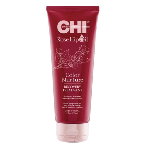 CHI Rose Hip Oil Color Nurture Recovery Treatment bottle