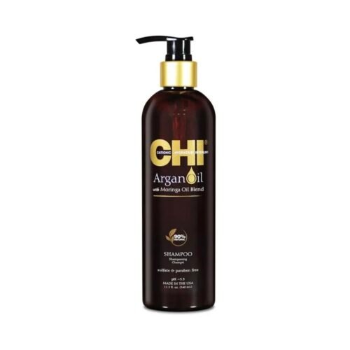 CHI Argan Oil with Moringa Oil Blend 90% Natural Shampoo