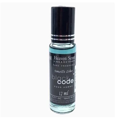Heaven Scent Collection Black Code Pure Fragrance Roller inspired by Giorgio Armani Code with elegant citrus oriental scent.