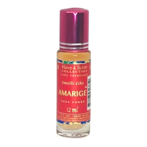 Have á Scent Collection Amarige Pure Fragrance Roller inspired by Givenchy Amarige with elegant floral scent.