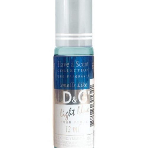 Have á Scent Collection D&G Light Blue Pure Fragrance Roller inspired by Dolce & Gabbana Light Blue with fresh citrus scent.