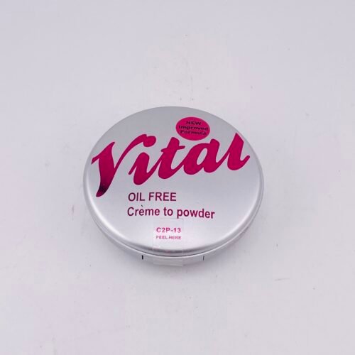 Vital NEW IMPROVED FORMULA OIL FREE Crème to Powder C2P-13 – lightweight oil-free matte face powder