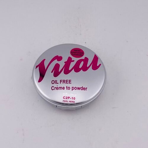Vital NEW IMPROVED FORMULA OIL FREE Crème to Powder C2P-10 – lightweight oil-free matte face powder