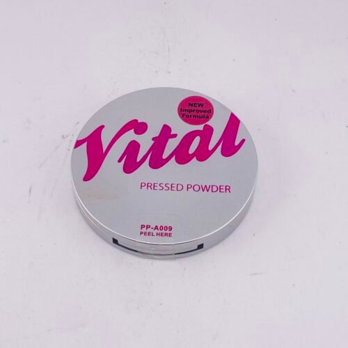 Vital NEW IMPROVED FORMULA PRESSED POWDER – lightweight matte pressed face powder