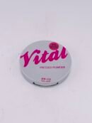 Vital NEW IMPROVED FORMULA PRESSED POWDER – lightweight oil-free matte pressed face powder