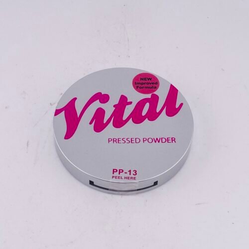 Vital NEW IMPROVED FORMULA PRESSED POWDER – lightweight oil-free matte pressed face powder