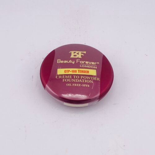 Beauty Forever LONDON CTP-108 TENDER Crème to Powder Foundation – oil-free matte foundation with SPF8