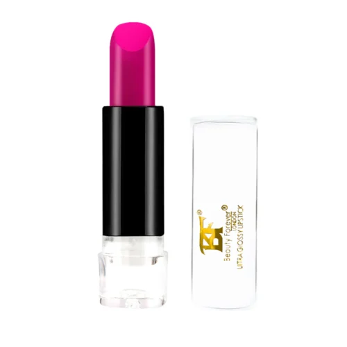 Beauty Forever London Ultra Glossy Lipstick Fuchsia No.29 with hydrating formula, bold color, and glossy finish for smooth, radiant lips.