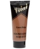 Vital Cocoa Beige Moisturizing Semi-Matt Foundation for smooth, even coverage, hydrated skin, and natural semi-matte finish.