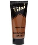 Vital Brown Sugar Moisturizing Semi-Matt Foundation (40ml) for smooth, even coverage, hydrated skin, and natural semi-matte finish.