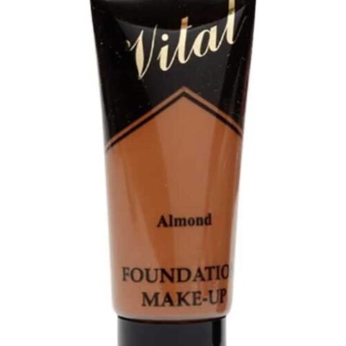 Vital Almond Moisturizing Semi-Matt Foundation for smooth, even coverage, hydrated skin, and natural semi-matte finish.