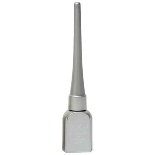 Vital Waterproof Dip Eyeliner Silver for precise, long-lasting, smudge-proof eye definition with a metallic finish.