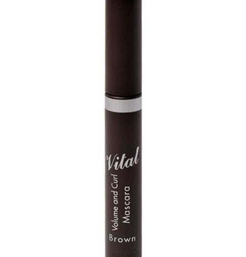 Vital Waterproof Eyeliner / Mascara Brown (10ml) for long-lasting, smudge-proof eye definition and voluminous lashes.