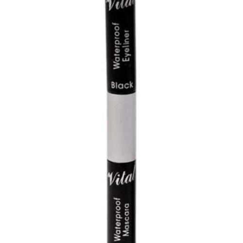 Vital Waterproof Eyeliner / Mascara Black (3.5ml) for long-lasting, smudge-proof eye definition and voluminous lashes.