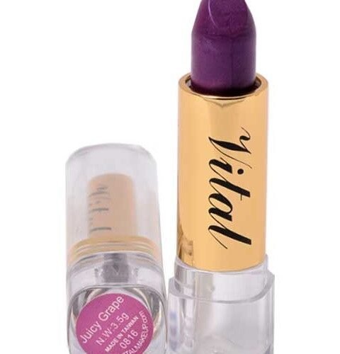 Vital Moisturizing Lipstick Juicy Grape 0816 (3.5g) for vibrant, hydrating color with a smooth, creamy finish.