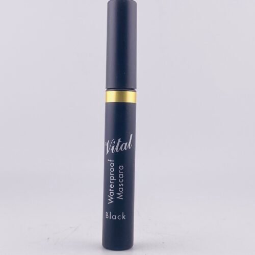 Vital Waterproof Mascara Black (10ml) for long-lasting, smudge-proof lash volume and definition.