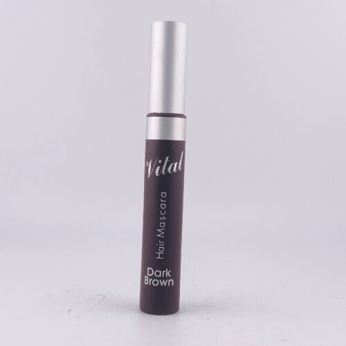 Vital Hair Mascara Dark Brown (10ml) for quick and natural coverage of gray roots and stray hairs.