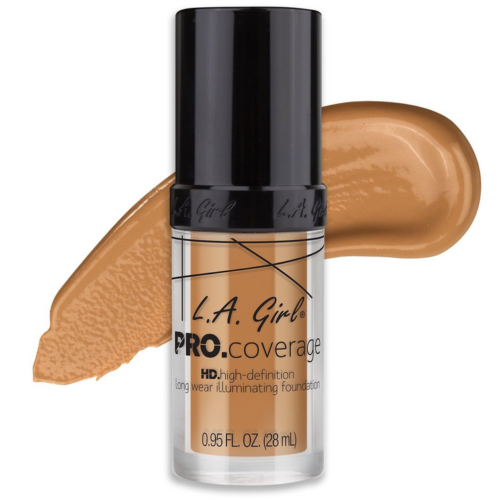 Medium skin tone long-wear foundation