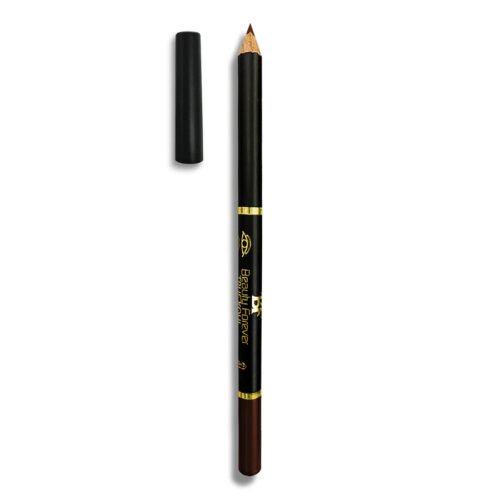 Beauty Forever TRUE KOHL Brown Syrup 15 Waterproof Eye & Lip Liner pencil on white background