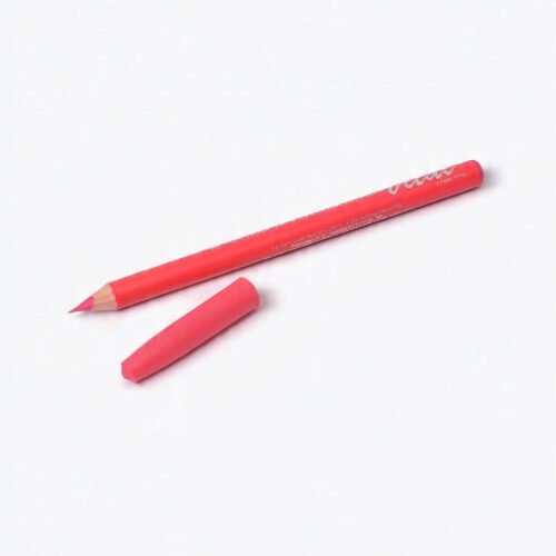 Vital Coral Pink Waterproof Lip & Eyeliner Pencil on white background