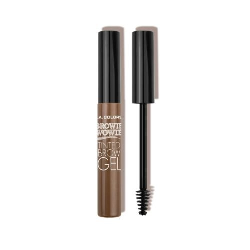 L.A. COLORS Universal Taupe CBG412 Tinted Brow Gel. Long-lasting, smudge-proof, and perfect for natural-looking, full eyebrows.