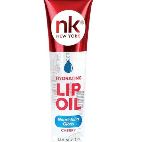"NK New York Hydrating Lip Oil Cherry Nourishing Gloss Tube"