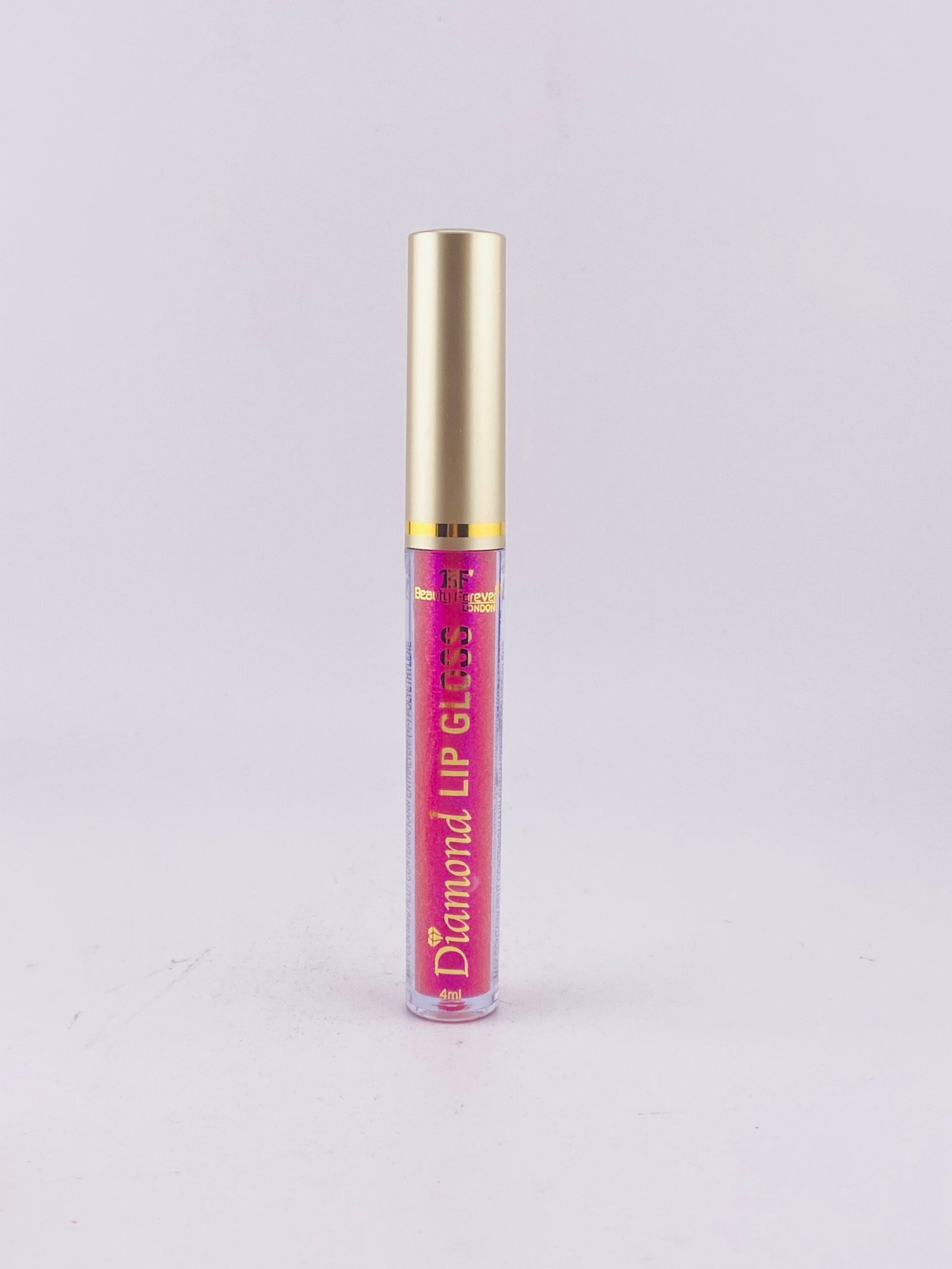 "Beauty Forever LONDON Dream Girl 91 Diamond Lip Gloss with sparkling diamond shimmer and glossy finish"