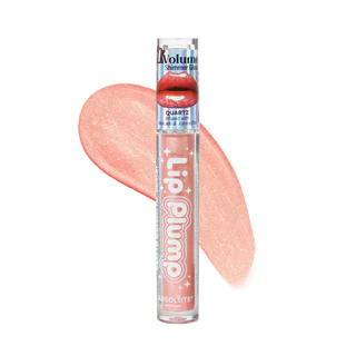 "ABSOLUTE NEW YORK Lip Plum Quartz Jewel Glimmer Gloss with sparkling quartz shimmer and high-gloss finish"